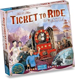 Asmodee Ticket To Ride - Asia Map Collection