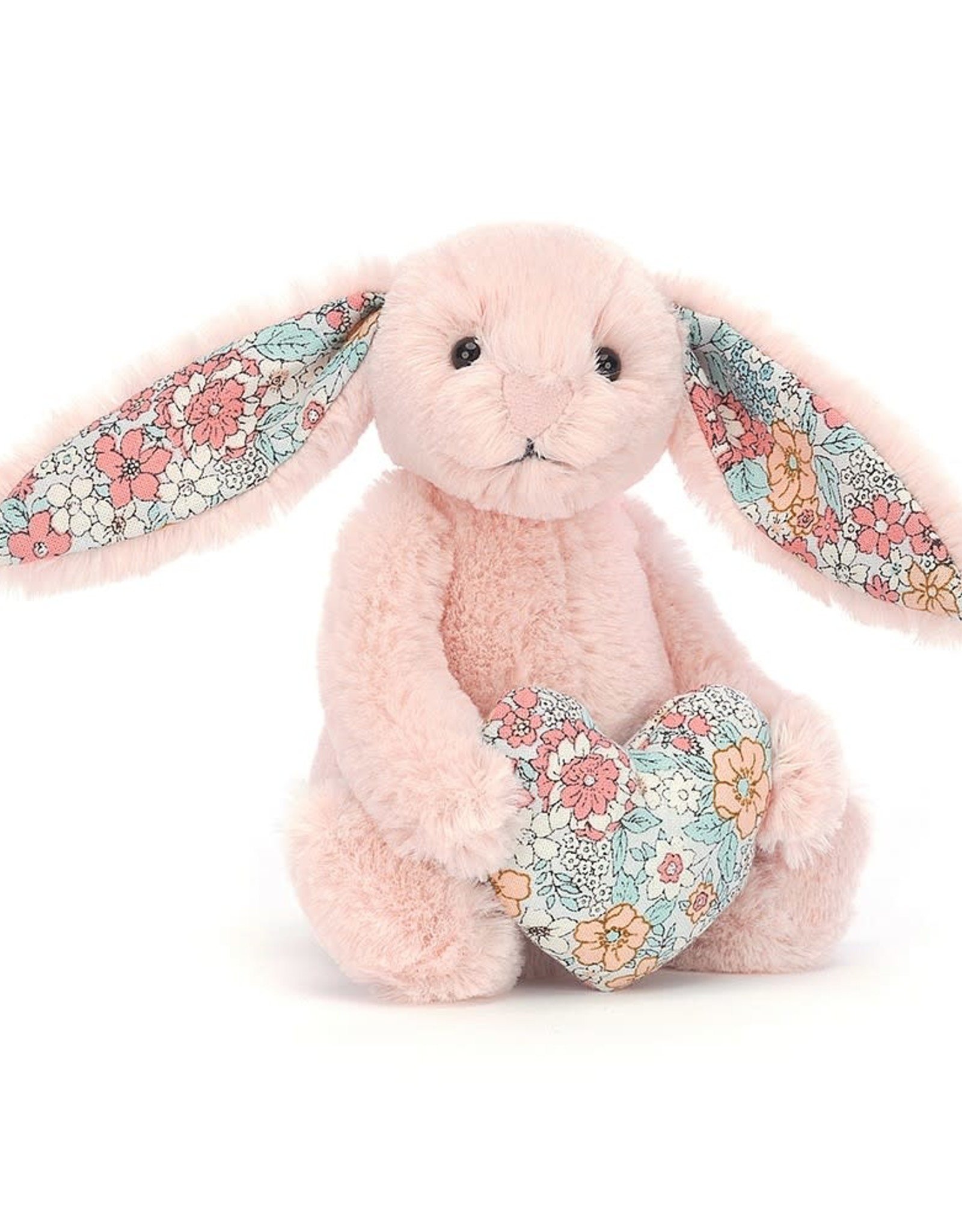 JellyCat Jellycat Blossom Heart Blush Bunny