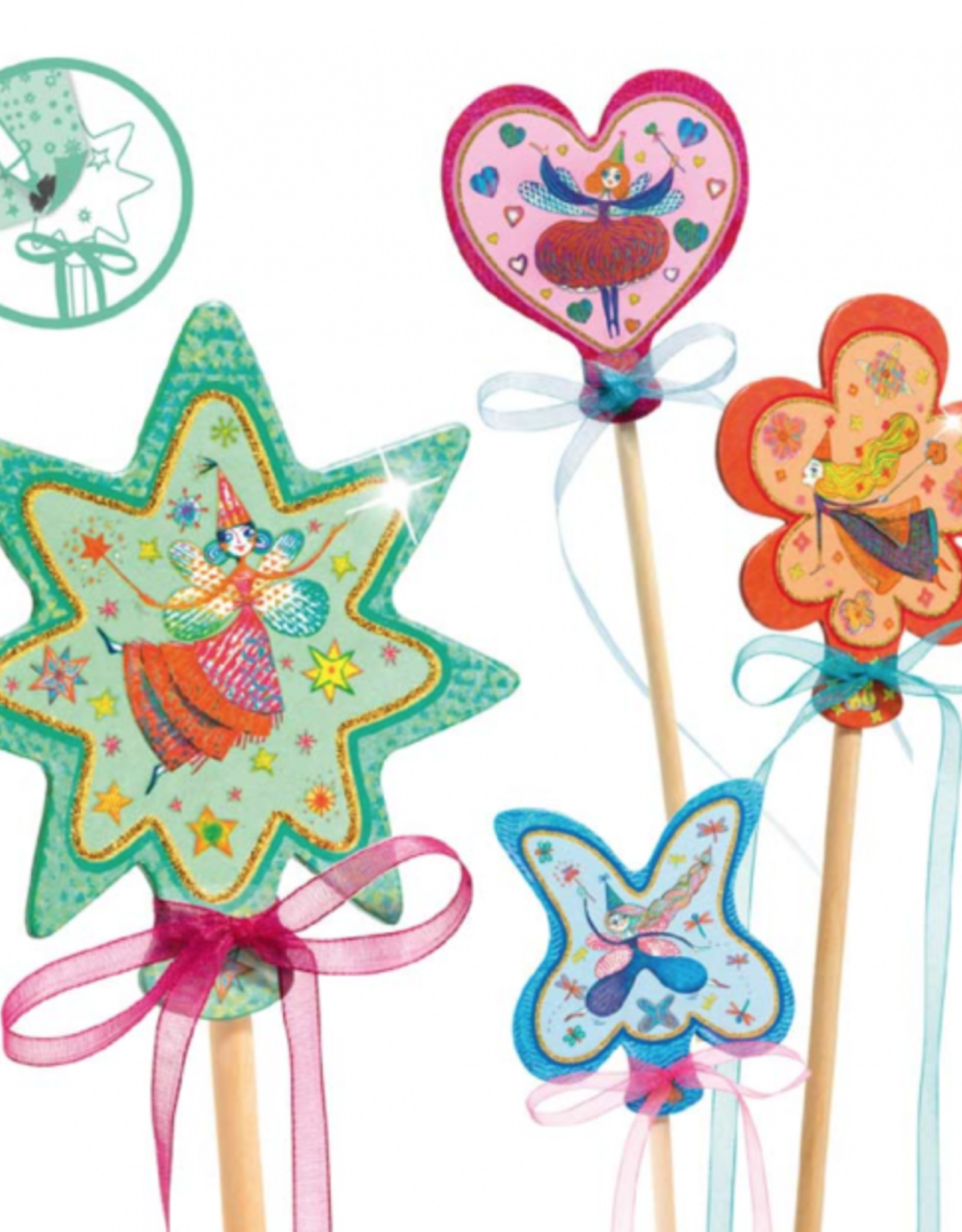 Djeco Djeco DIY Little Fairies Wands