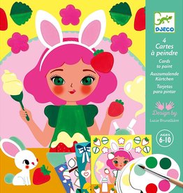 Djeco Djeco PG Coloring Surprise Snack time water paint