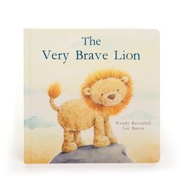 JellyCat Jellycat Very Brave Lion Book, The