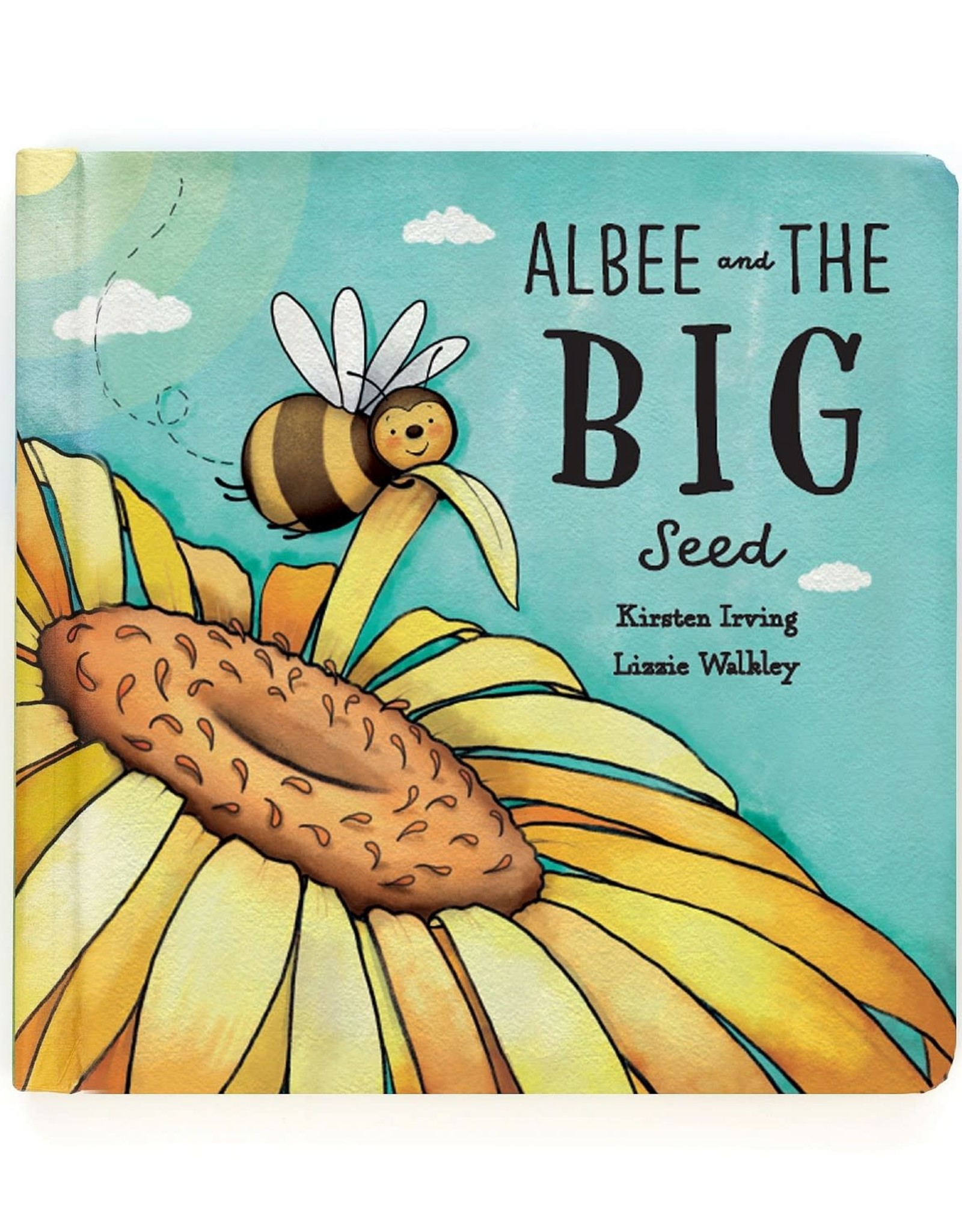 JellyCat Jellycat Albee And The Big Seed Book