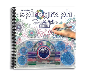 Spirograph Art Tool with Pens  Spirograph art, Spirograph, Spiral drawing