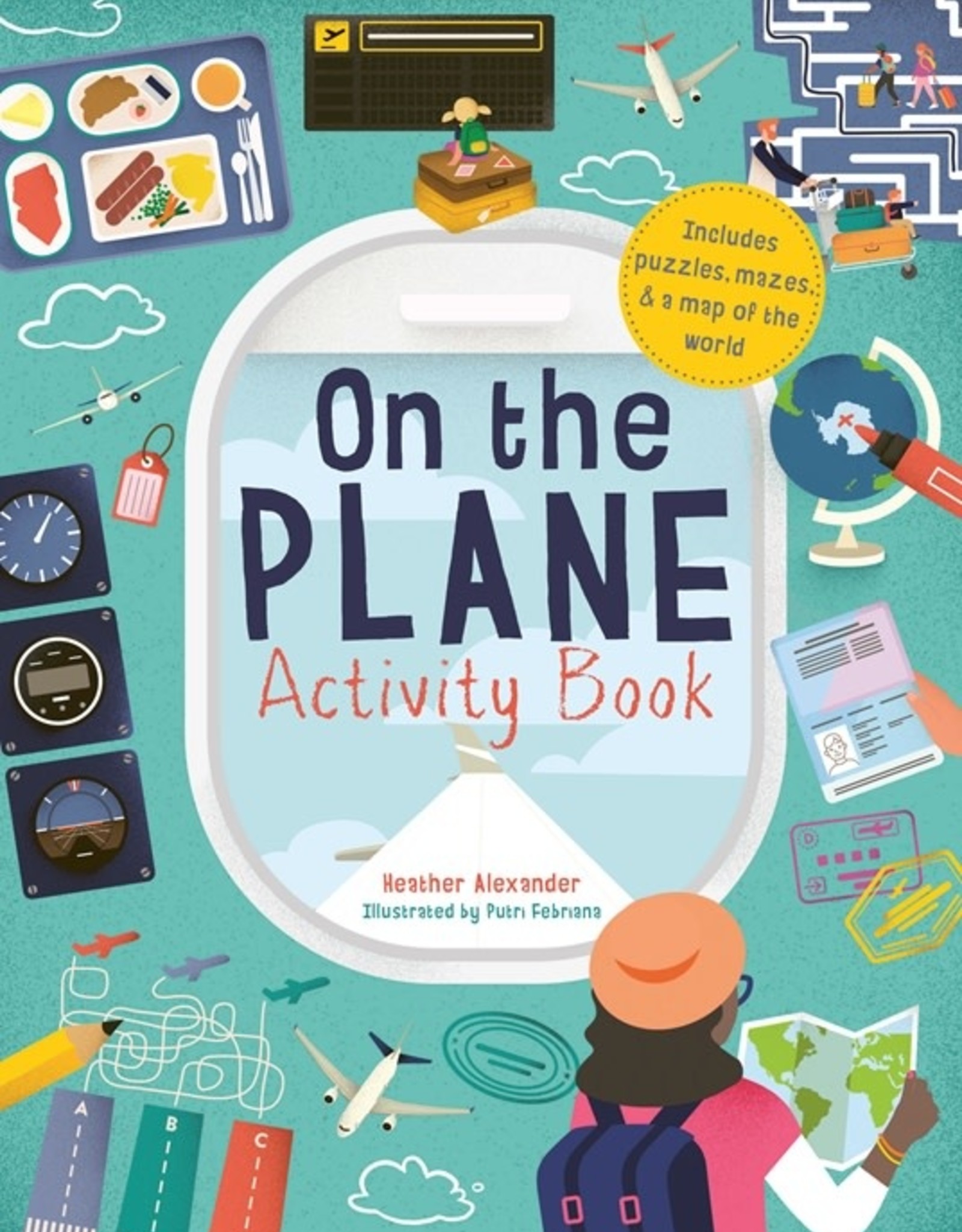 Quarto On The Plane Activity Book