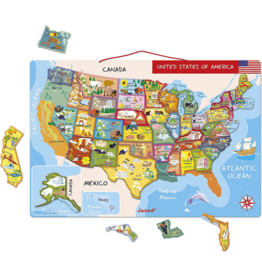 Janod Janod - Magnetic USA Map