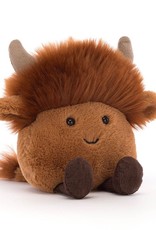 JellyCat Jellycat Amuseabean Highland Cow