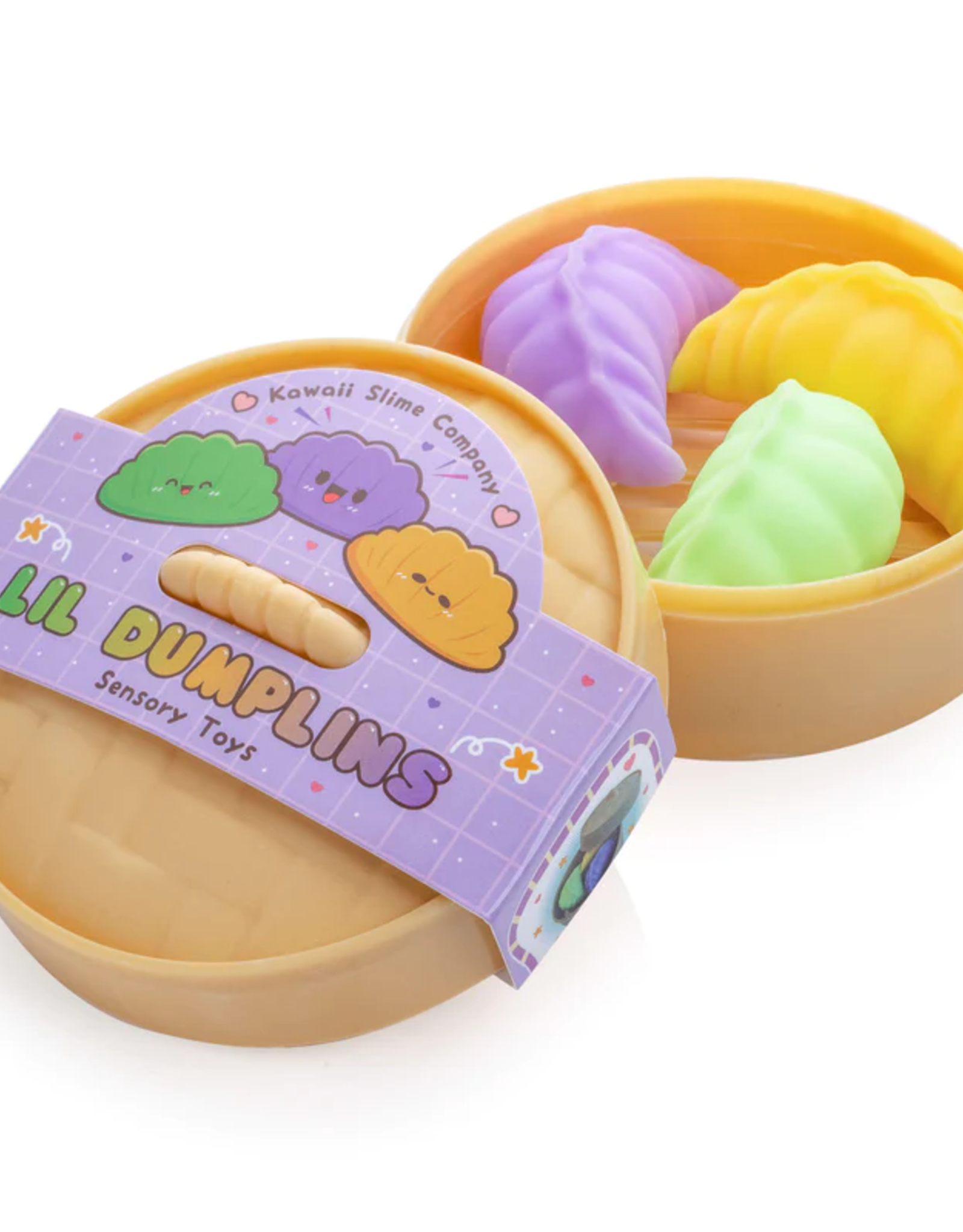 Kawaii Slime Company Kawaii Slime - Lil Dumplins Bao Sensory Fidgit Toy