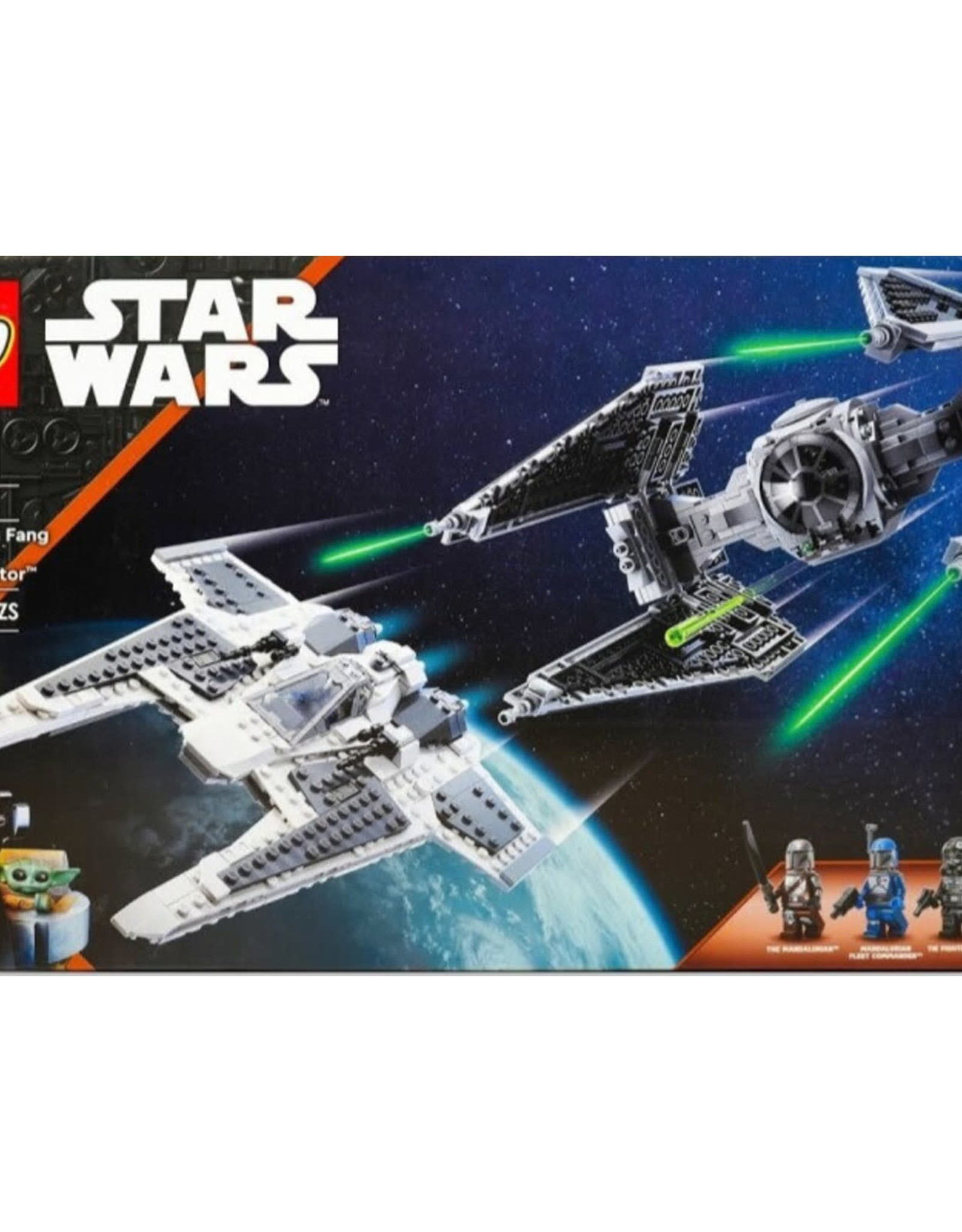 LEGO Star Wars Lego Starwars Mandalorian Fang Fighter VS Tie Interceptor