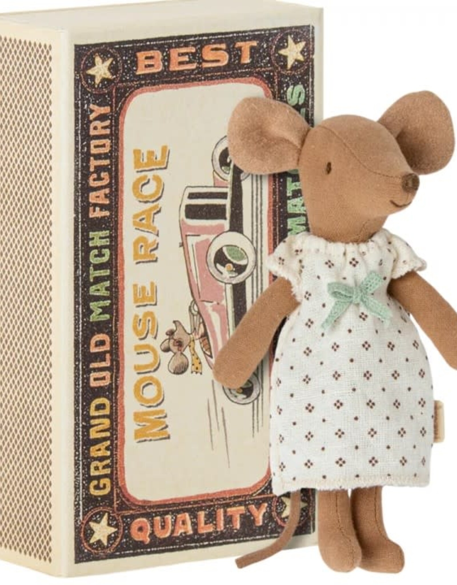 Maileg Maileg Big Sister Mouse in Matchbox