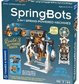 Thames & Kosmos Springbots: 3 in 1 Spring Powered Machines