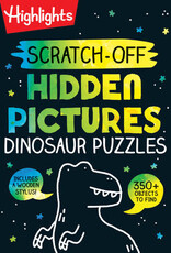 Penguin Random House Highlights Scratch Off Hidden Pictures, Dino Puzzles