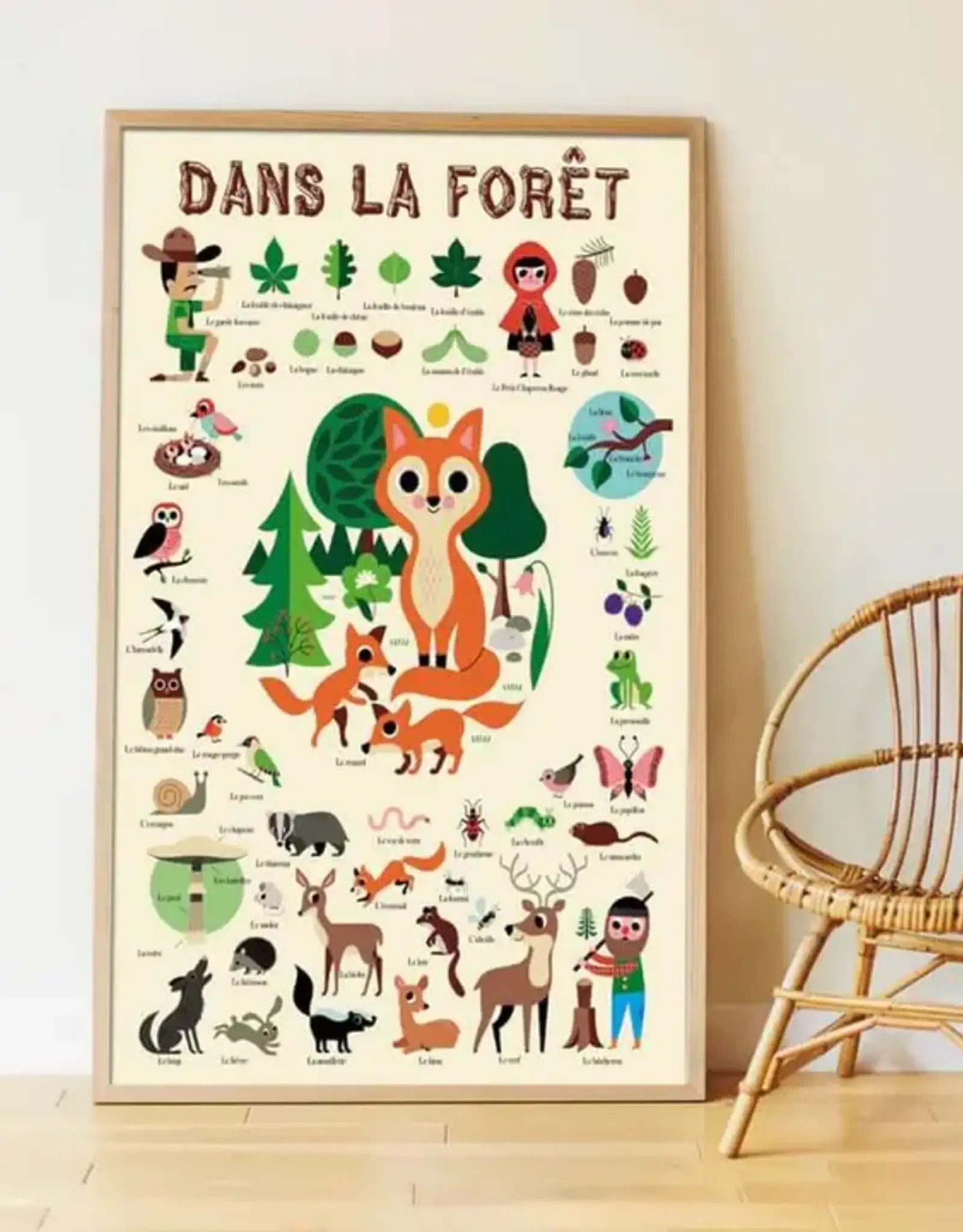 Dam Toys Discovery Poster - Forest