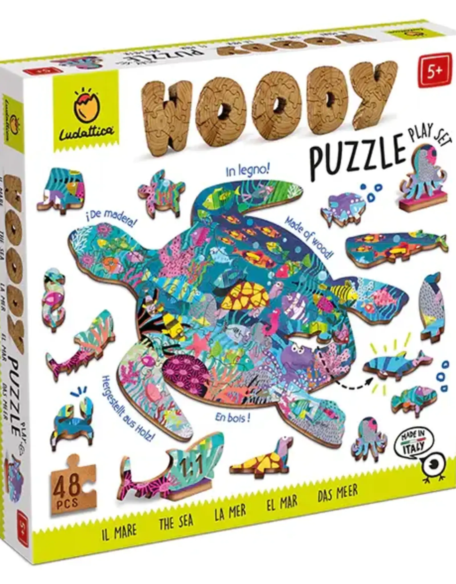 Dam Toys Woody Puzzle - Ocean