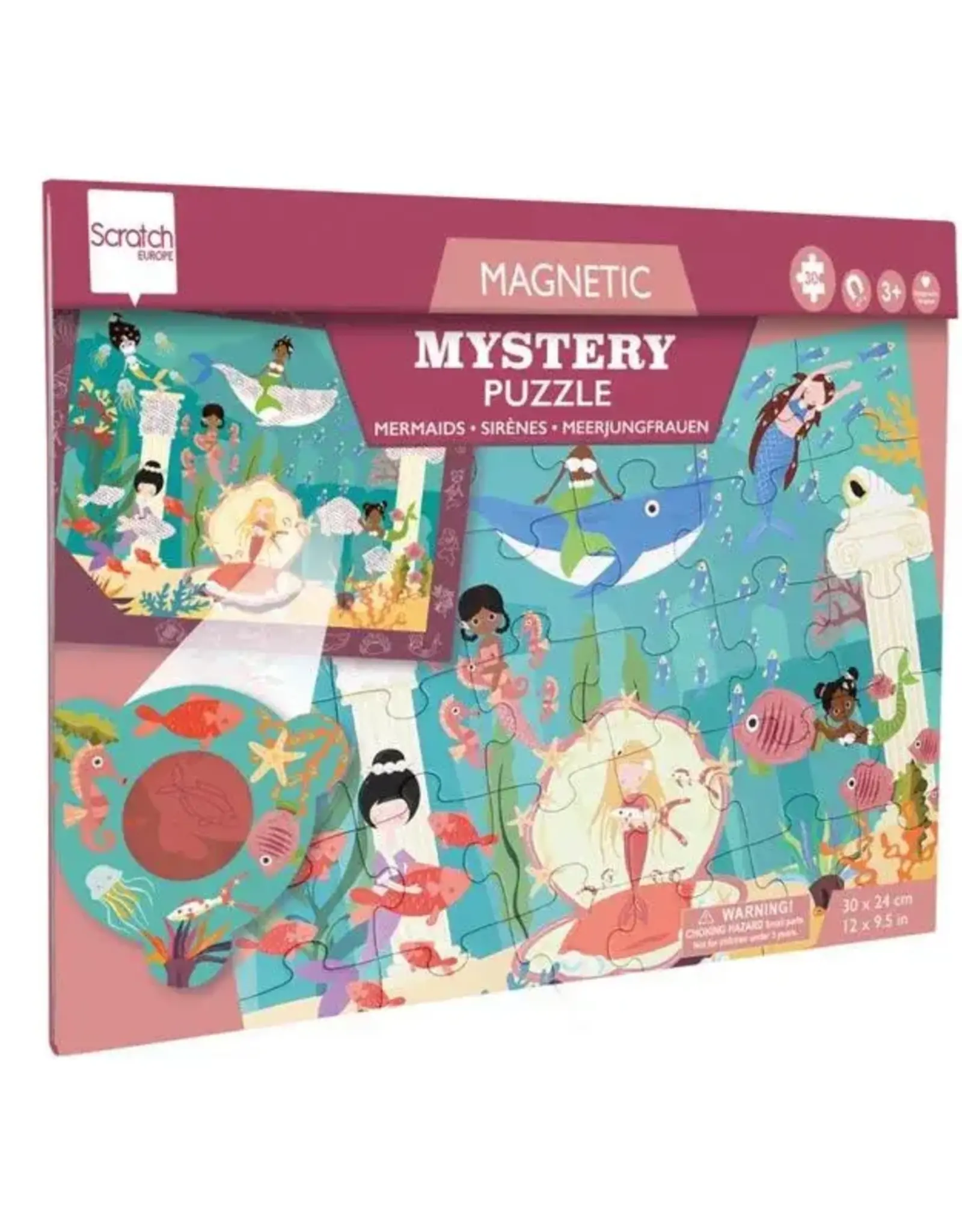 Dam Toys 30pc Magnetic Mystery Puzzle - Mermaid