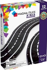 Magnatiles - Xtras / Roads, 12pc Set