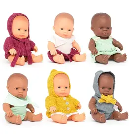 Miniland 8 1/4" Baby Dolls