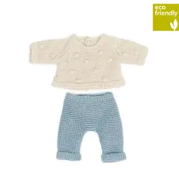 Miniland Knitted Sweater & Trousers 8 1/4"