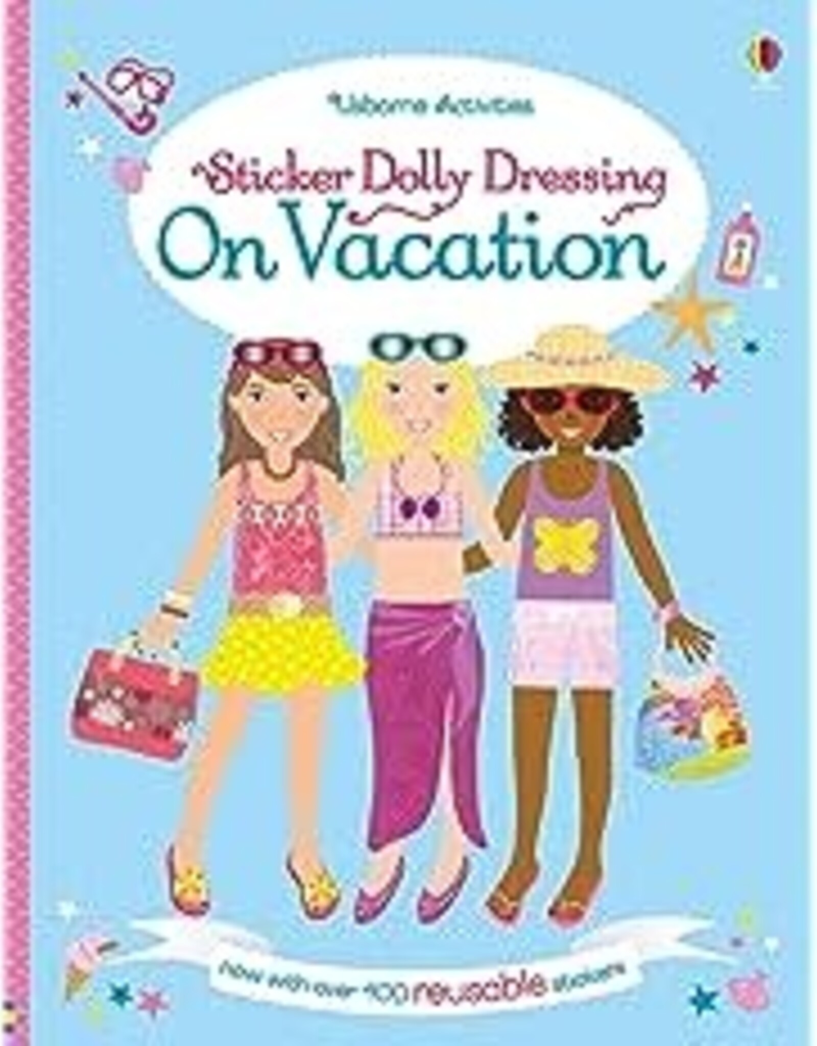 Harper Collins Sticker Dolly Dressing on Vacation
