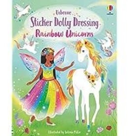Harper Collins Sticker Dolly Dressing Rainbow Unicorns