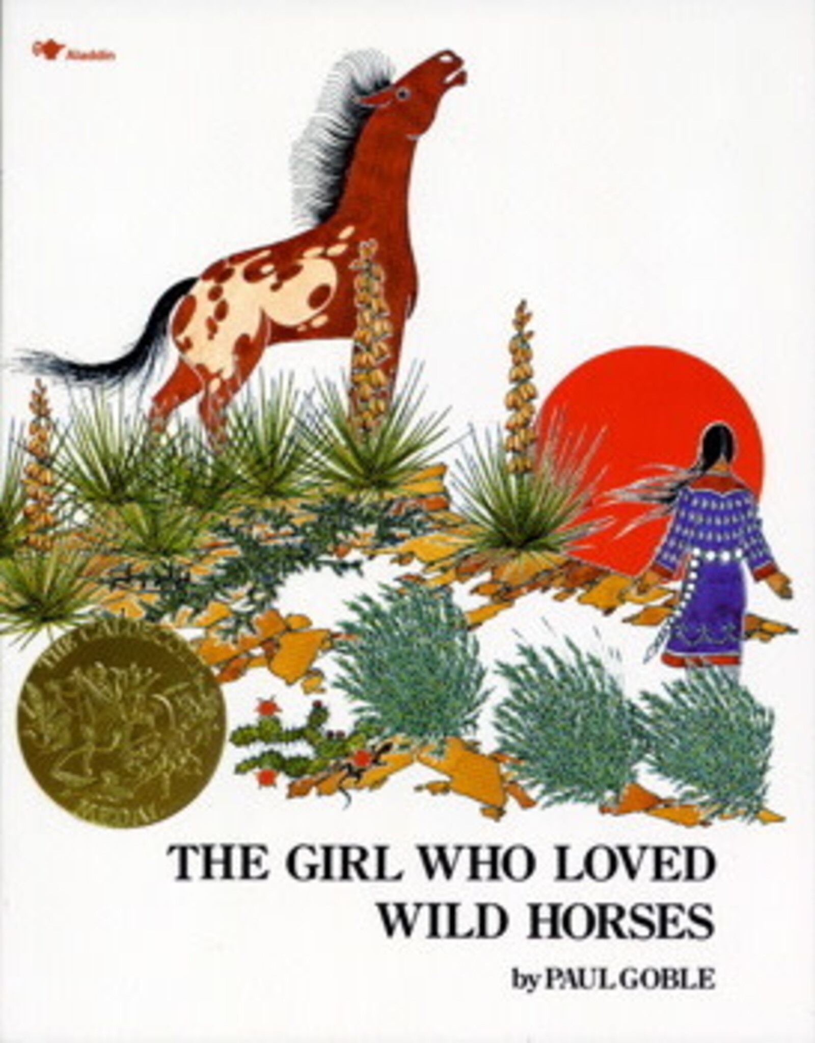 Simon and Schuster PB THE GIRL WHO LOVED WILD HORSES