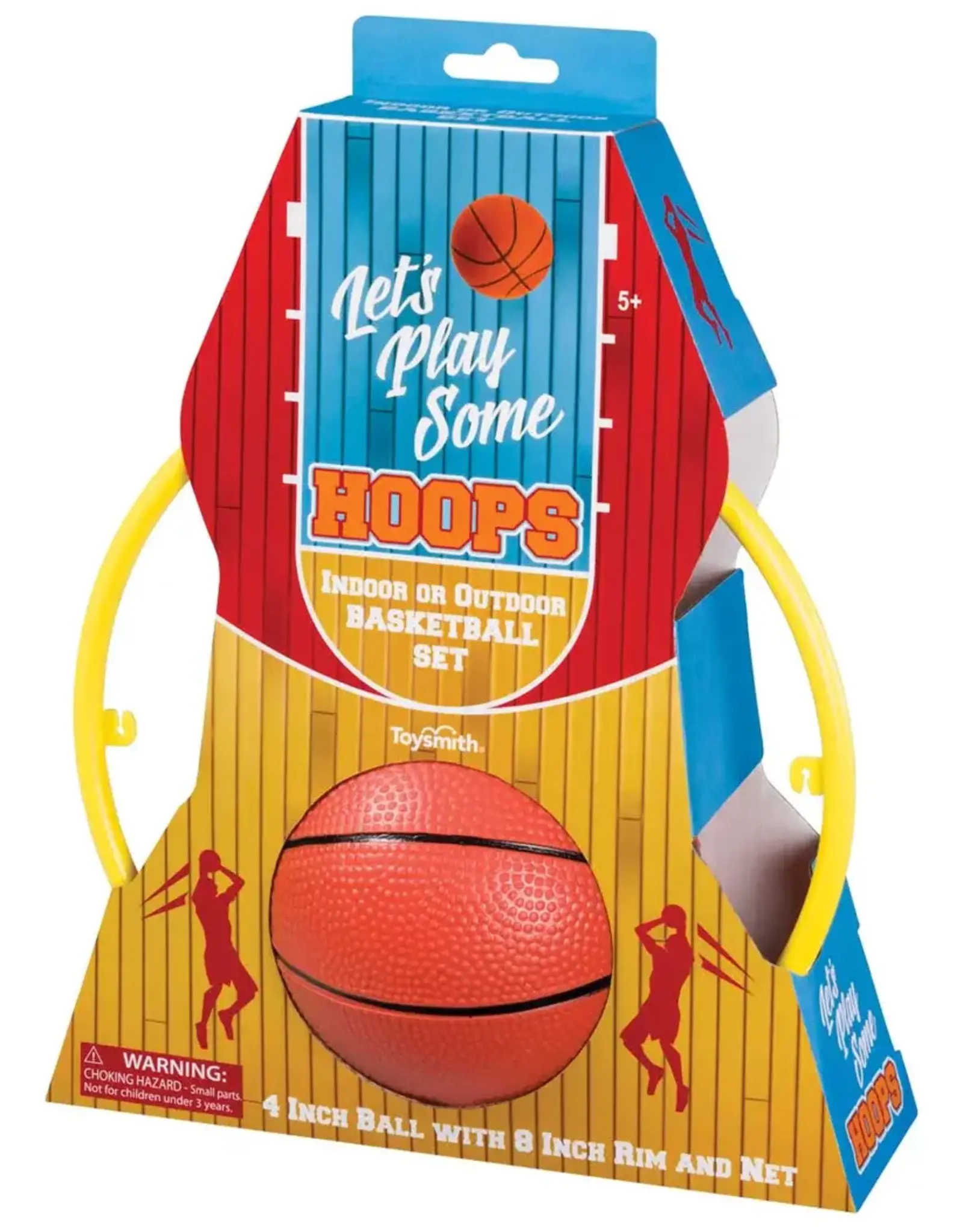 Kids Indoor Basketball Hoop Set with 4 Balls
