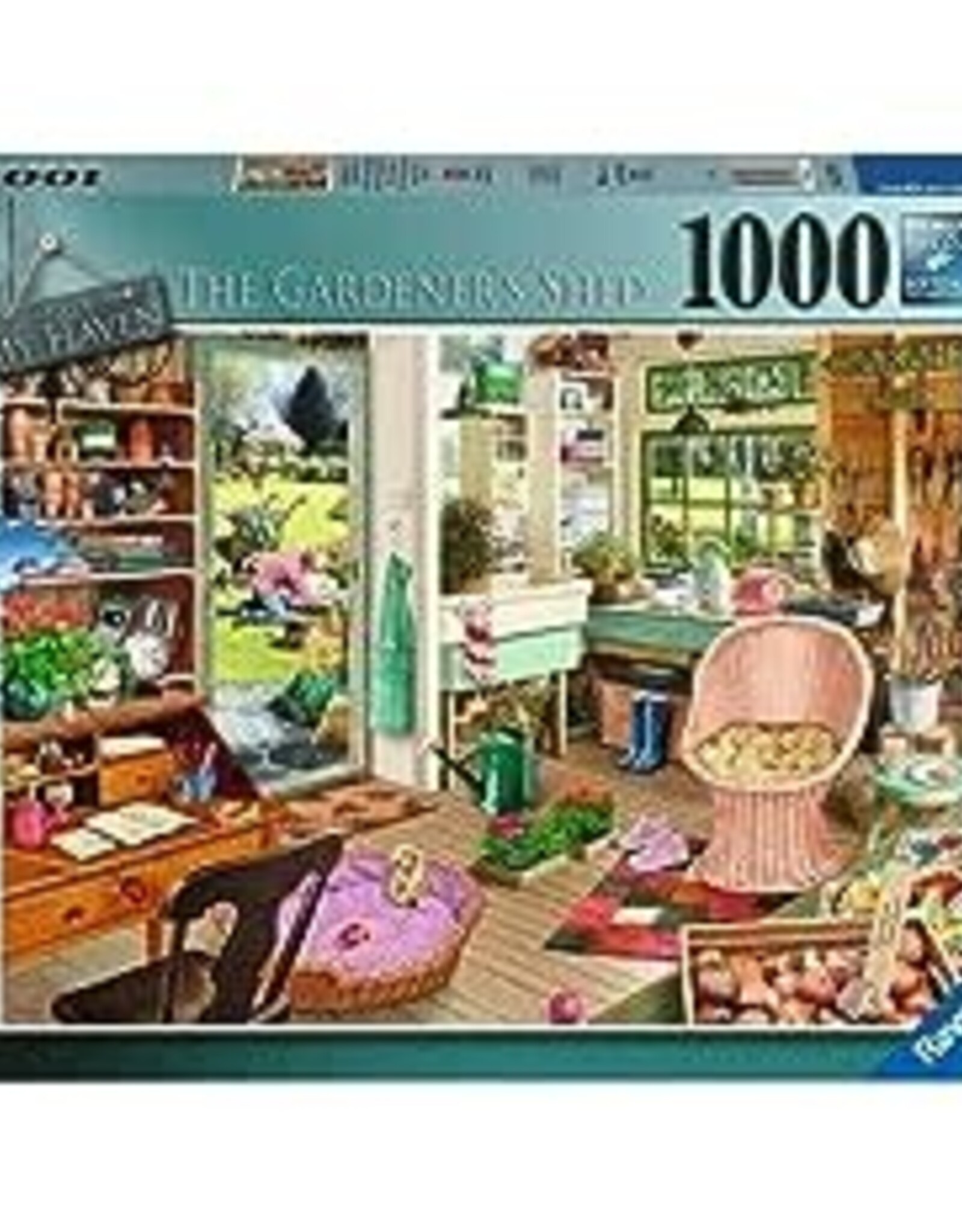 Ravensburger 1000pc The Garden Shed Puzzle