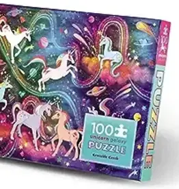 Crocodile Creek 100pc Holographic Puzzle - Unicorn Galaxy