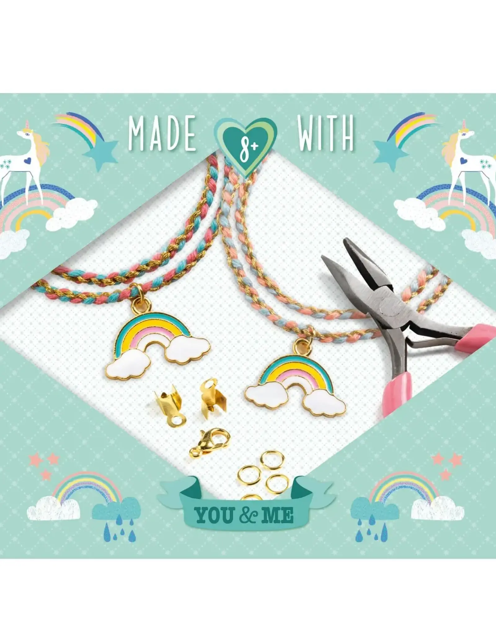 Djeco LGA Beads and Jewelry Rainbow Kumihimo