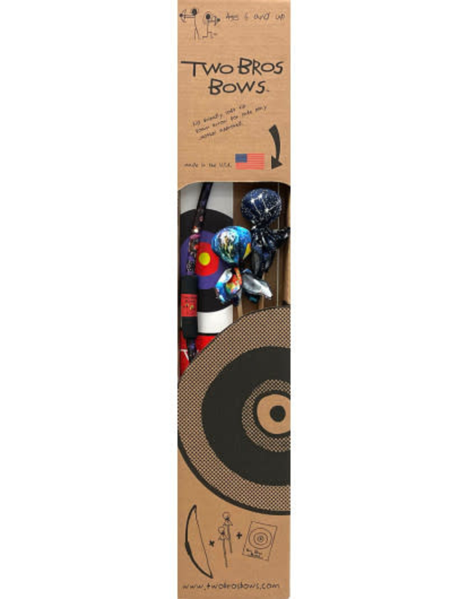 Two Bros Bows Galaxy Bow & 2 Arrows