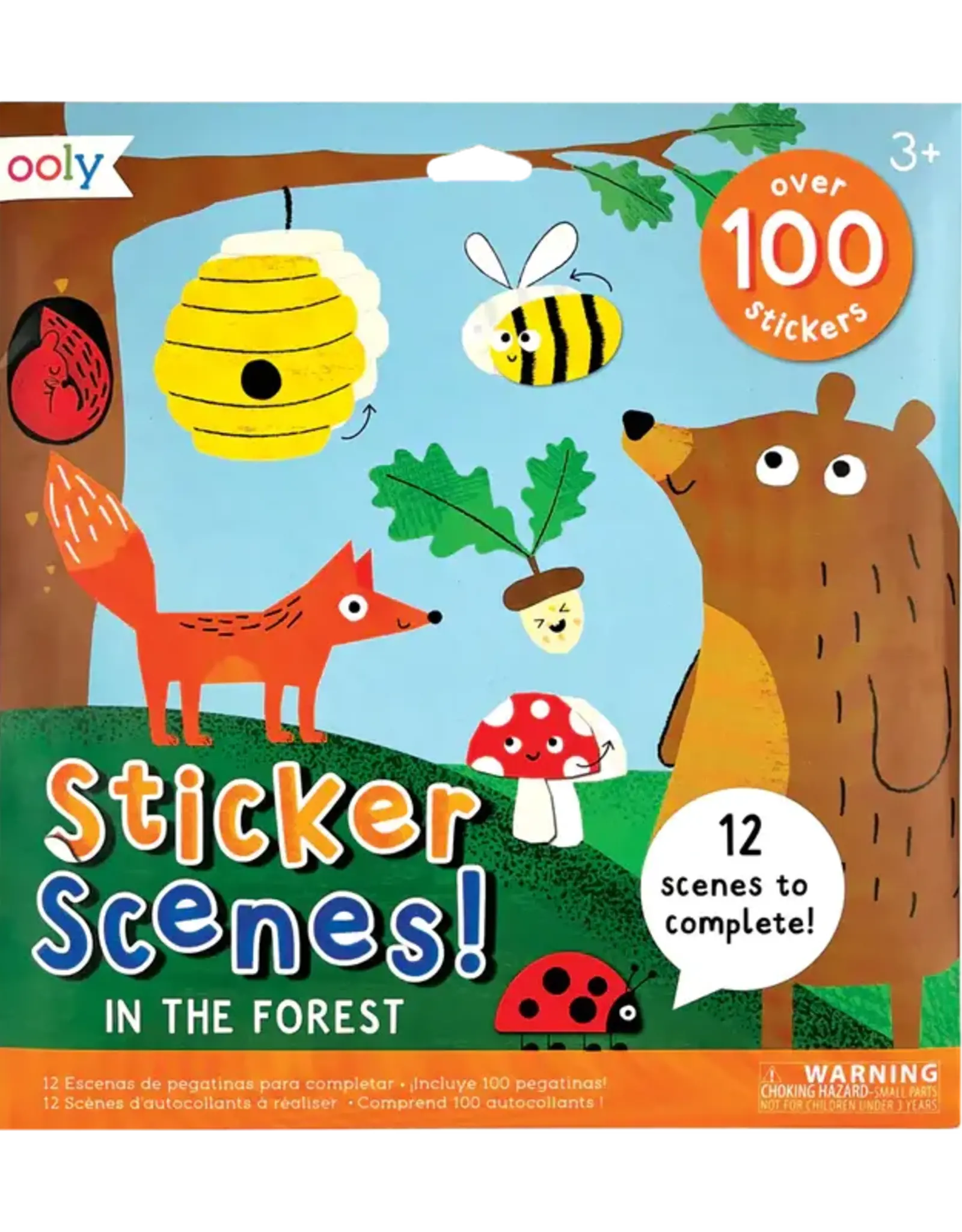 Ooly Ooly - Sticker Scenes, In The Forest