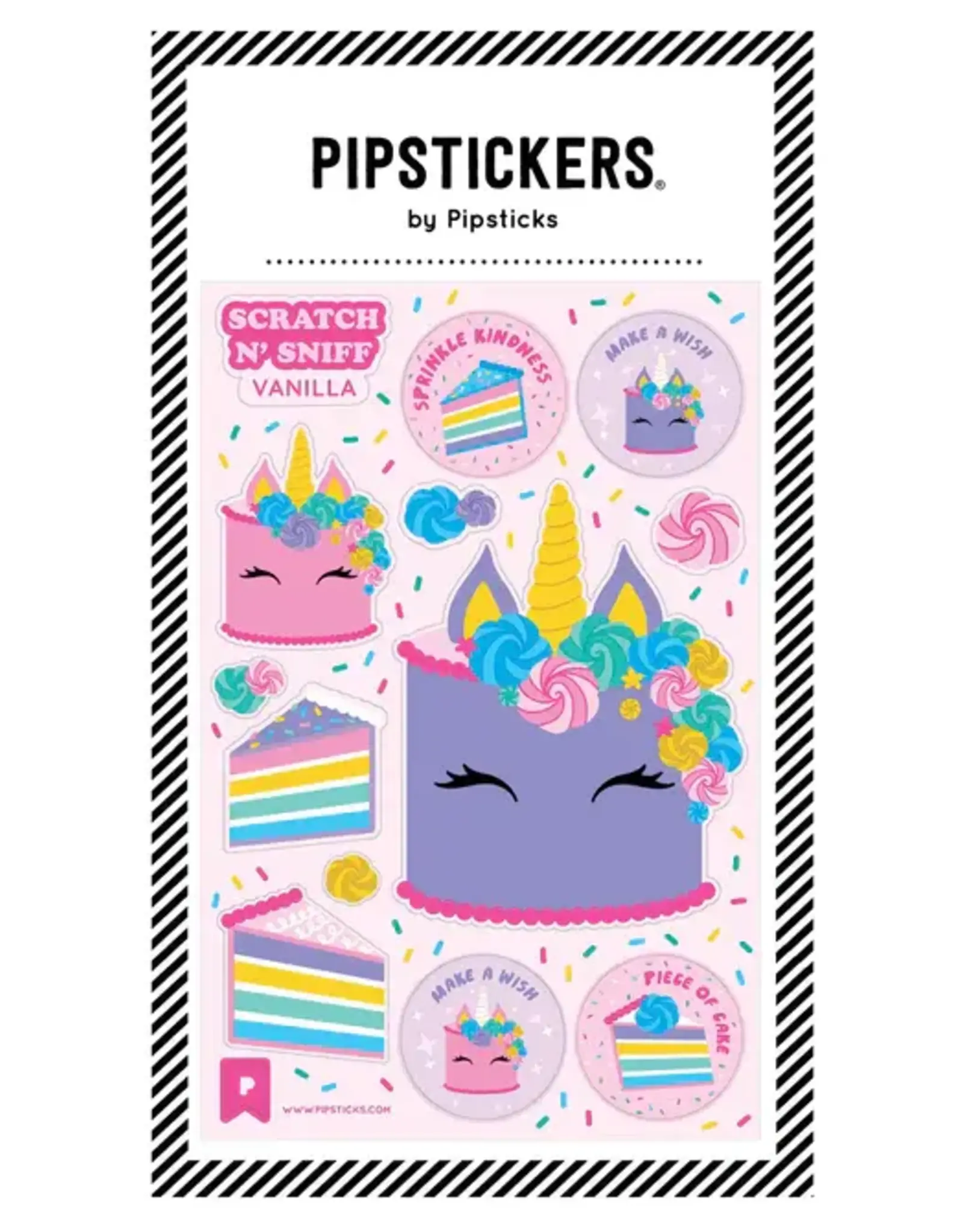 PipSticks Pipsticks Unicorn Cake Scratch & Sniff