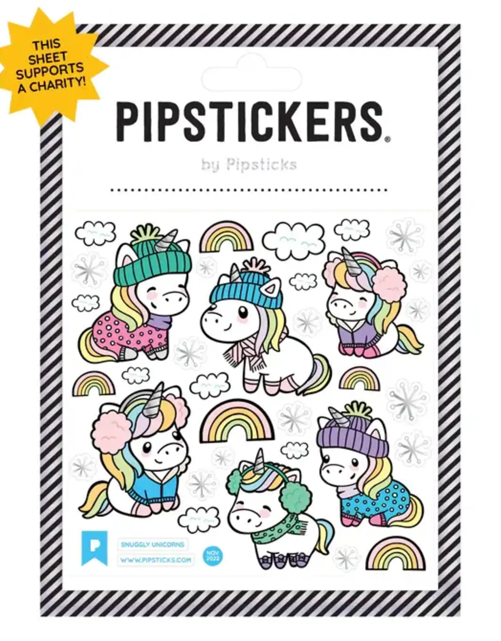 PipSticks Pipsticks 4x4 Snuggly Unicorns