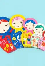Chronicle Masha & Her Friends Wooden Nesting Doll Puzzle