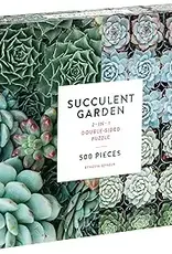 Chronicle 500PC Double Sided Succulent Garden