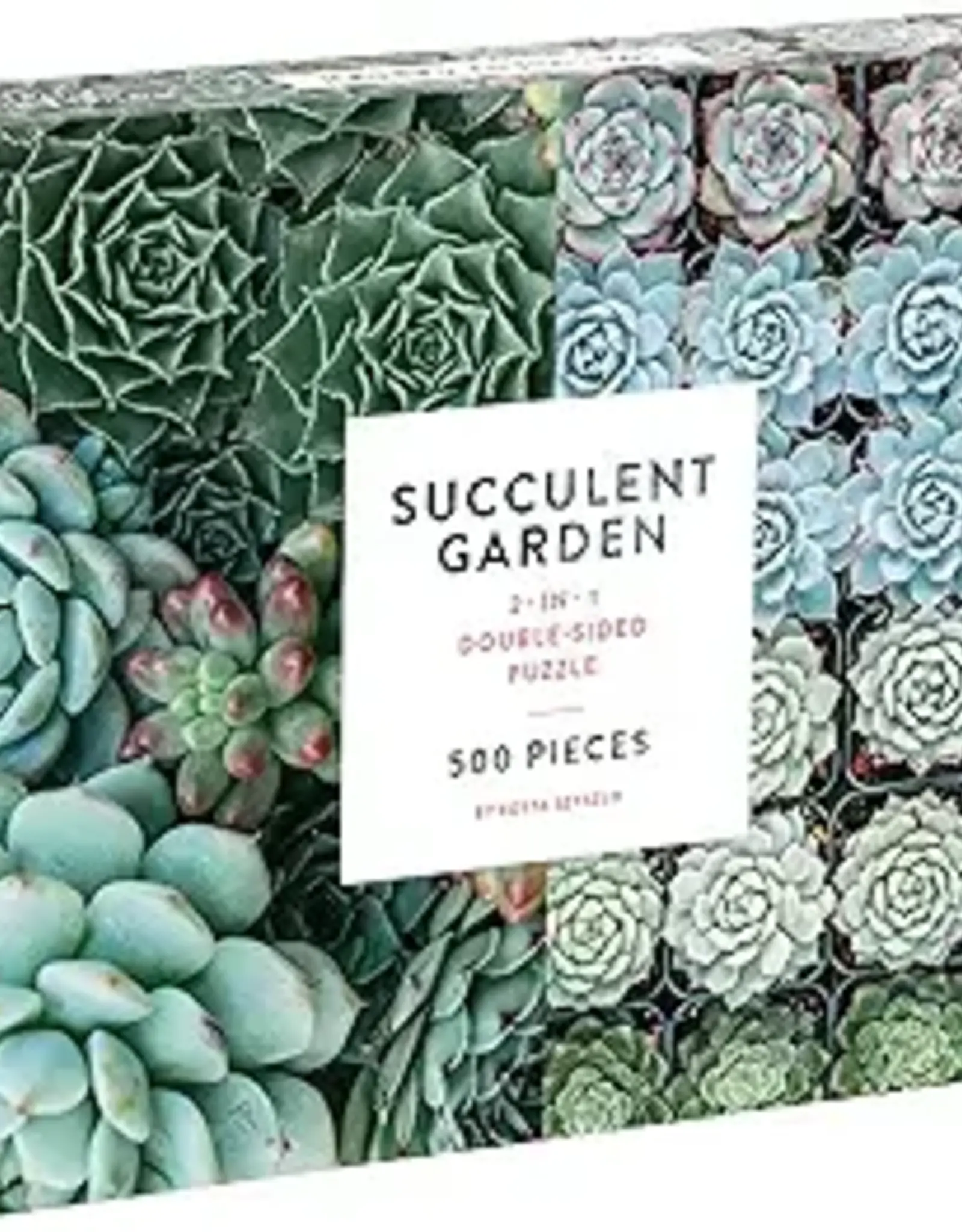 Chronicle 500PC Double Sided Succulent Garden