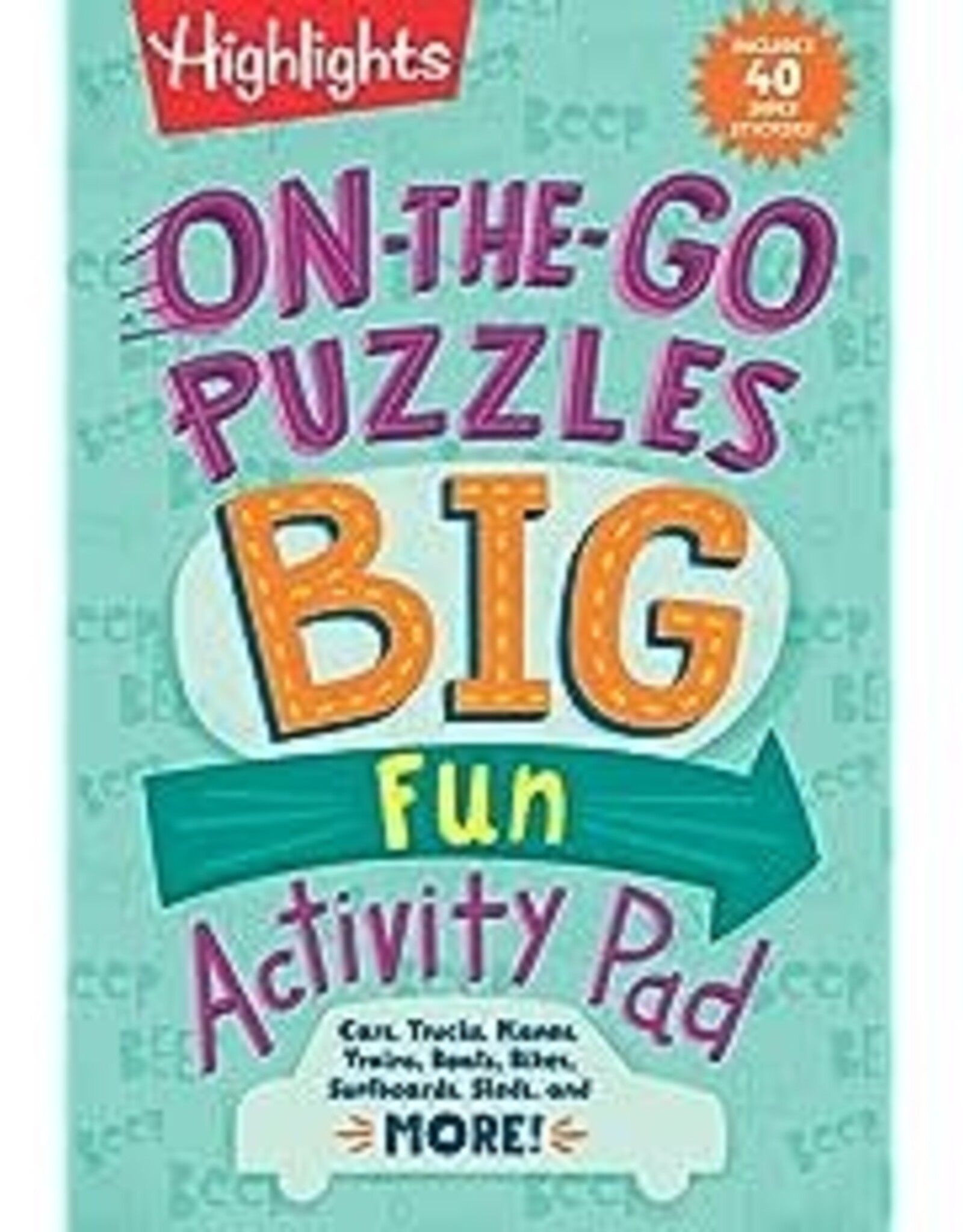 Penguin Random House Highlights On The Go Puzzles Big Fun Activity Pad