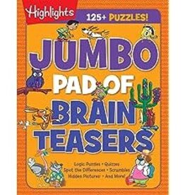 Penguin Random House Highlights Jumbo Pad of Brain Teasers