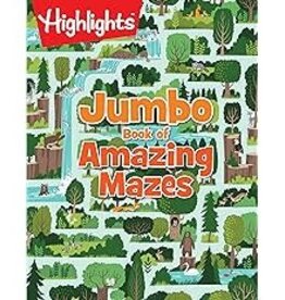 Penguin Random House Highlights Jumbo Book of Amazing Mazes