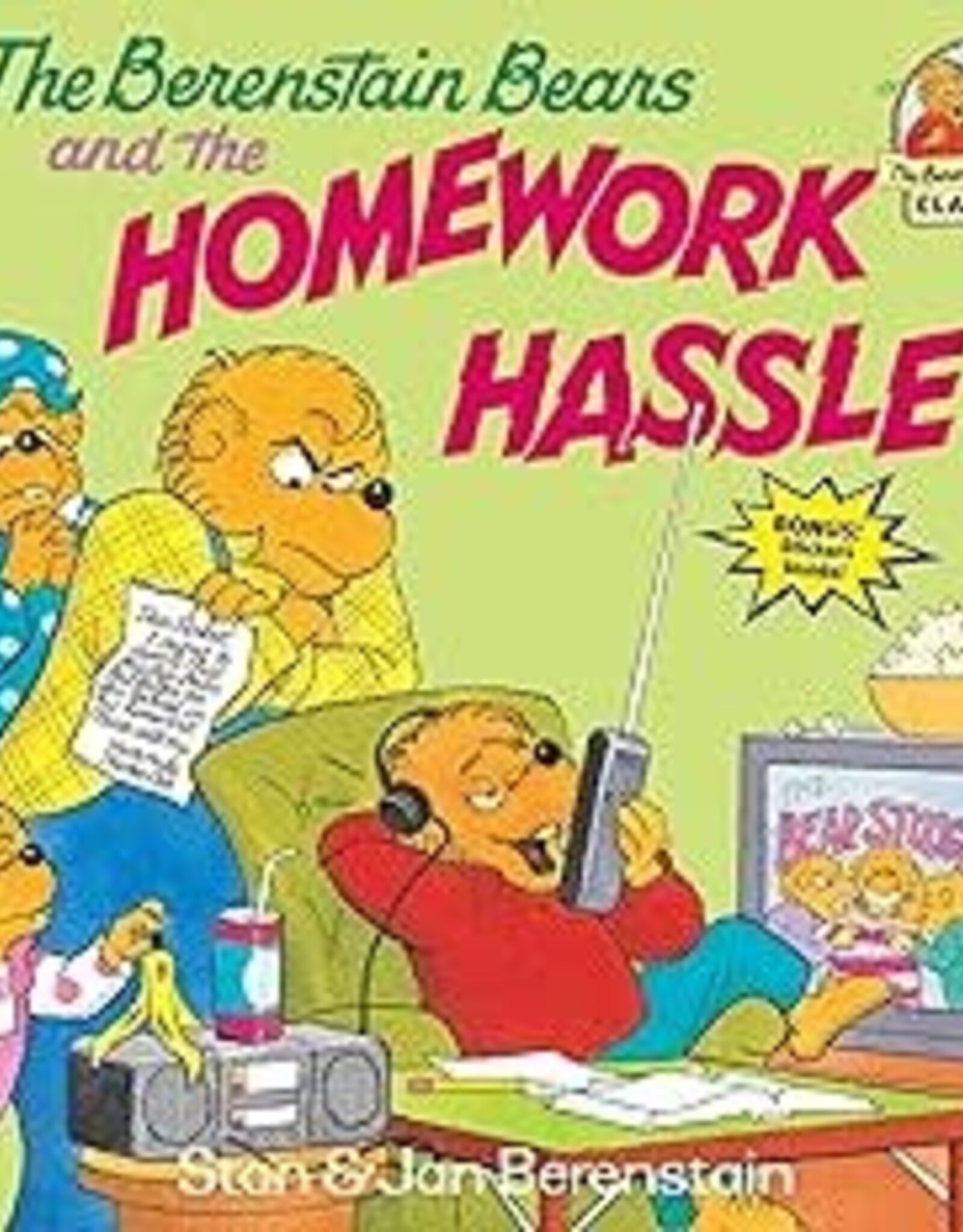 Penguin Random House PCT Berenstain Bears Homework Hassle