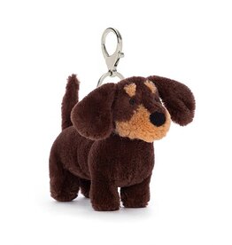 JellyCat Jellycat Otto Sausage Dog Bag Charm