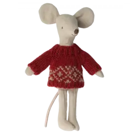 Maileg Maileg Knitted sweater Mum mouse