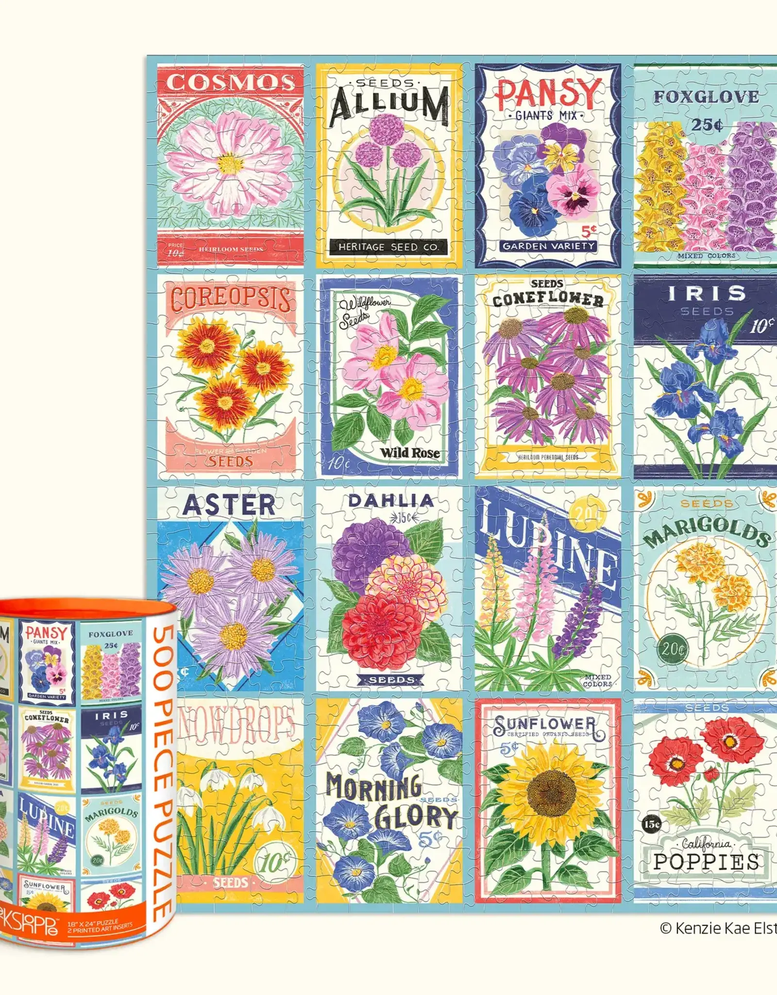 Seed Packets 500 Piece Puzzle | default