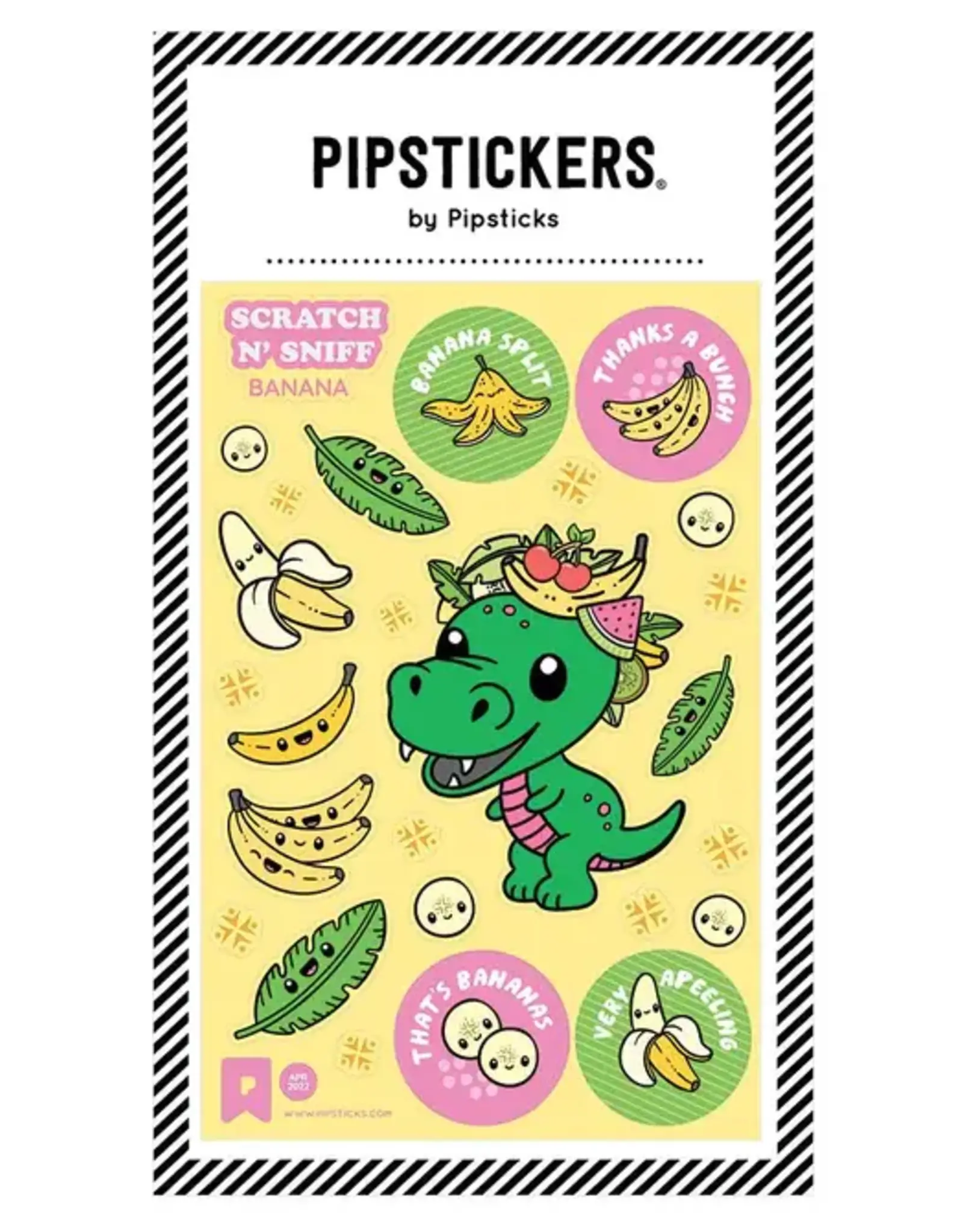 PipSticks Pipsticks Go Bananas Scratch 'n Sniff
