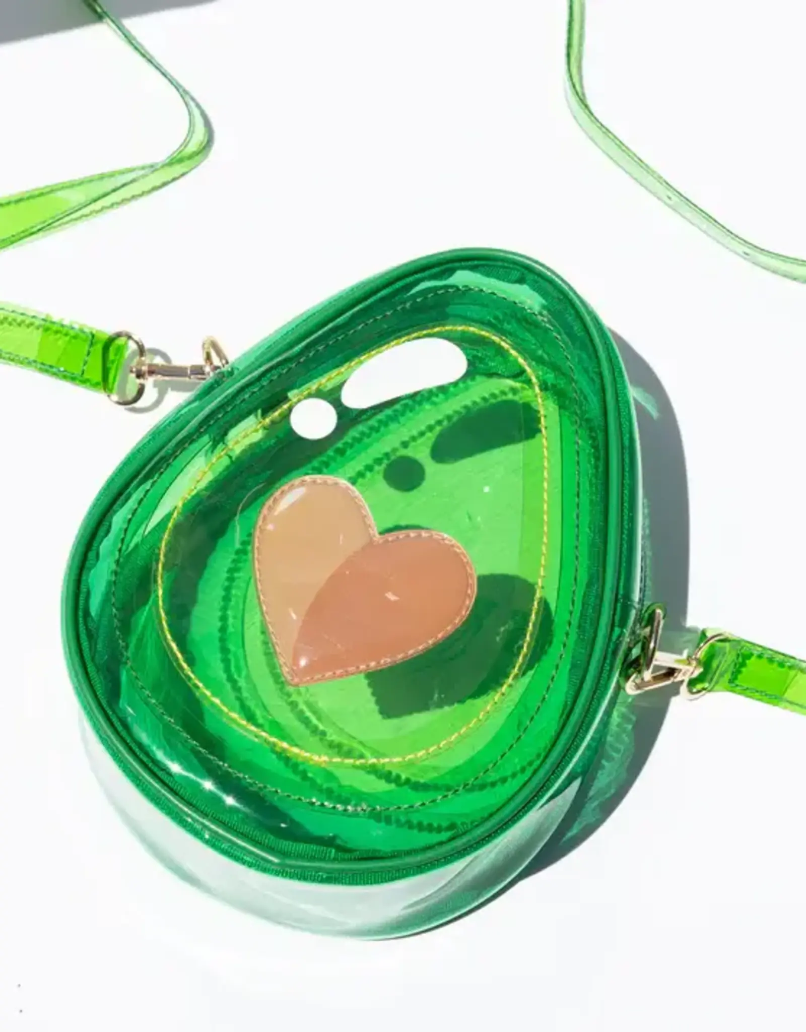Bewaltz Jelly Avocado Heart Handbag