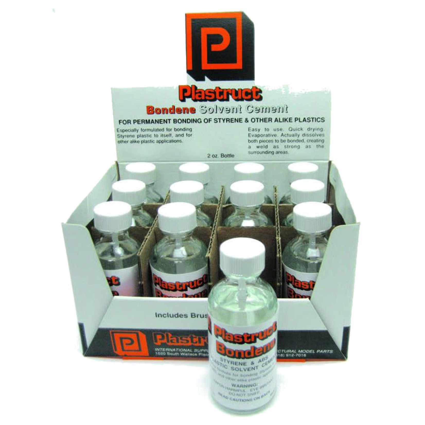 Plastruct BONDENE CEMENT - Single 2oz bottle