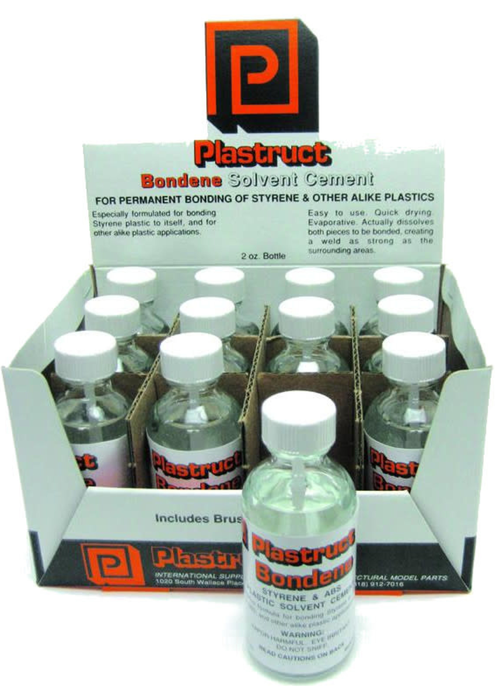 Plastruct BONDENE CEMENT - Single 2oz bottle