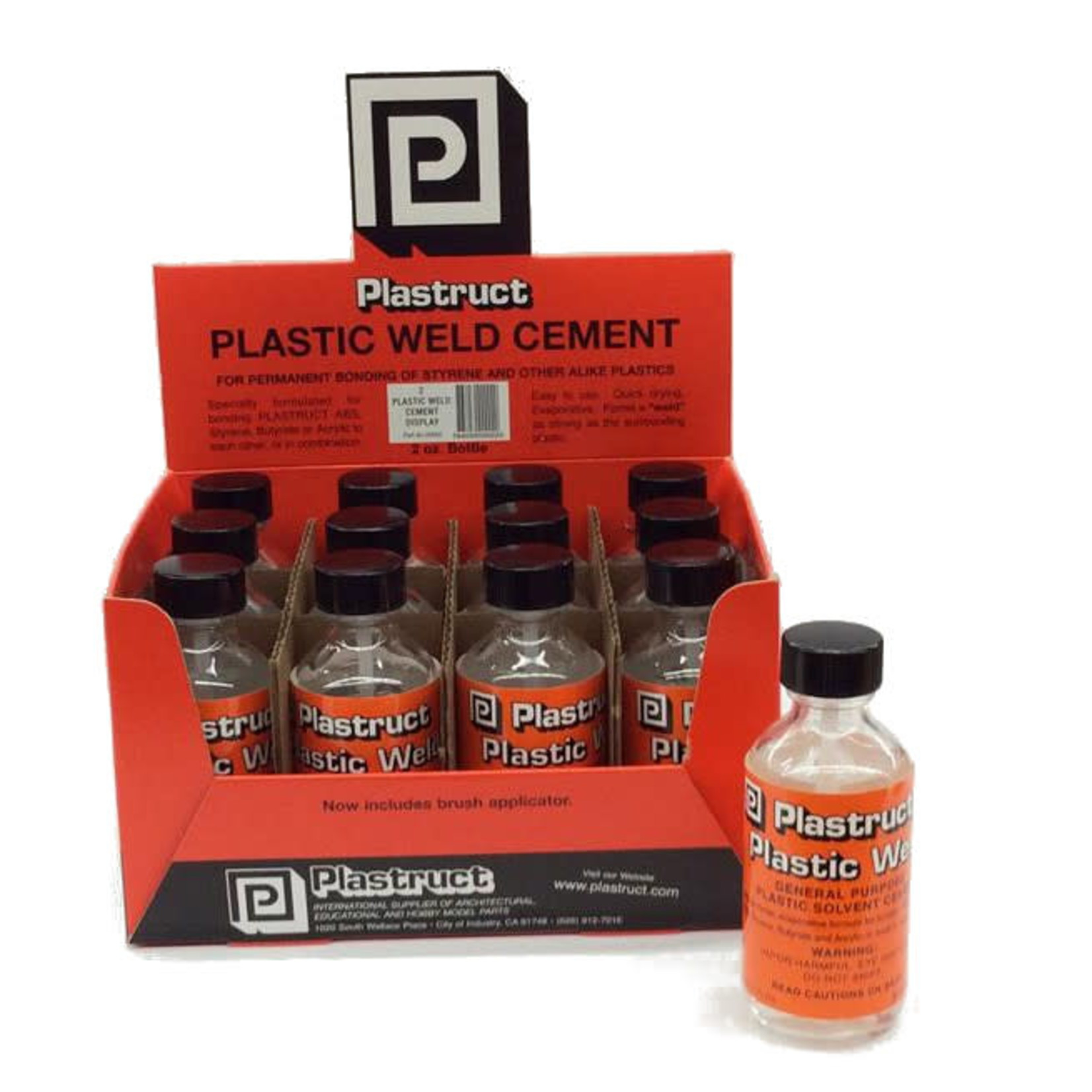 Plastruct PLASTIC WELD CEMENT single 2oz bottle