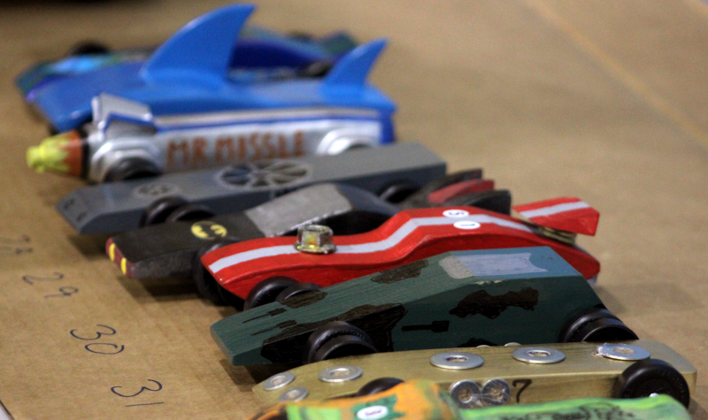 PInewood Derby cars