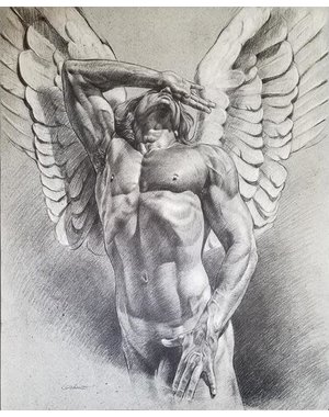 VICTOR GADINO VICTOR GADINO ANGEL IN ECSTASY PRINT