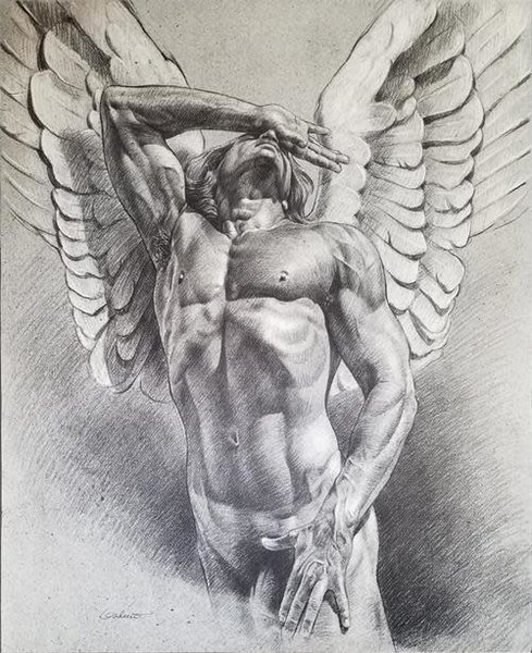 VICTOR GADINO VICTOR GADINO ANGEL IN ECSTASY PRINT